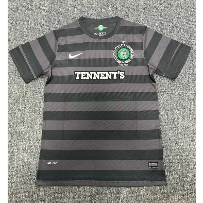 Camiseta Celtic 2ª Equipación Retro 2012/2013 Gris/Negro