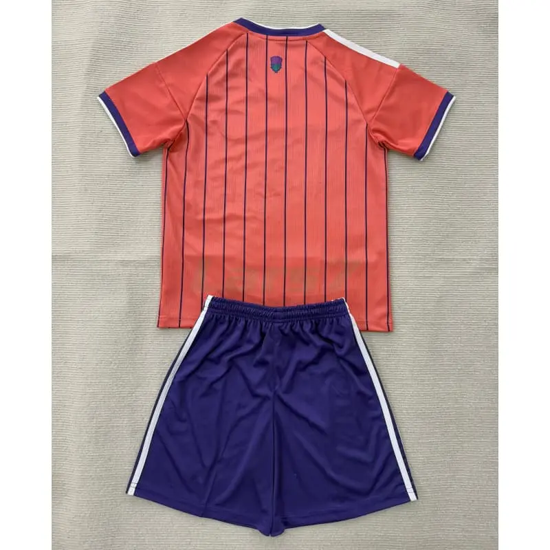 Camiseta Escocia 2ª Equipación Mundial 2026 Rosa Niño Kit