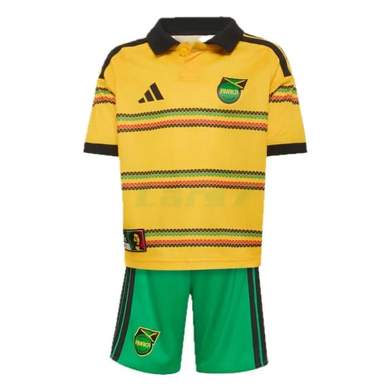 Camiseta Jamaica 1ª Equipación Mundial 2026 Amarillo Niño Kit