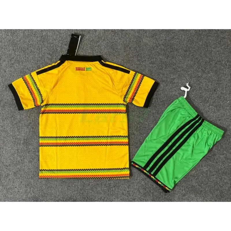 Camiseta Jamaica 1ª Equipación Mundial 2026 Amarillo Niño Kit