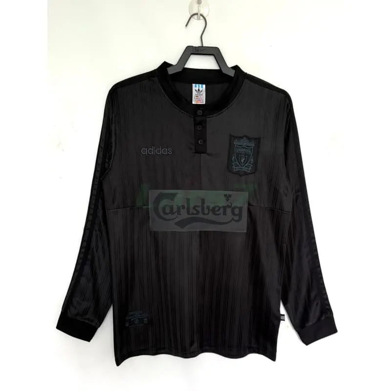 Camiseta Liverpool Edición Especial Retro 1995/1996 ML Negro