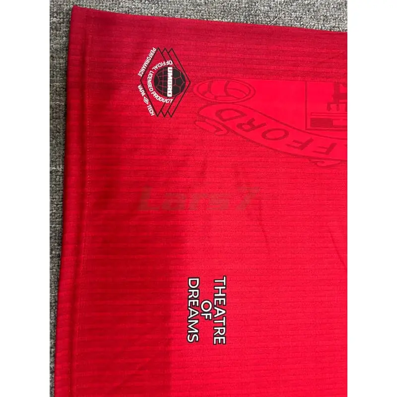 Camiseta Manchester United 1ª Equipación Retro 1996/1998 ML Rojo