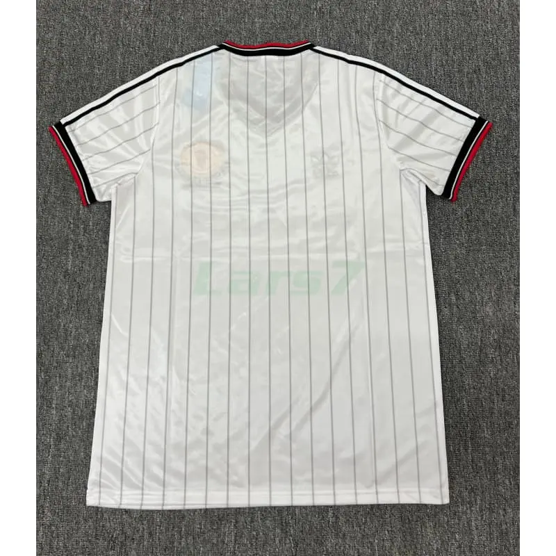 Camiseta Manchester United 2ª Equipación Retro 1982/1983 Blanco