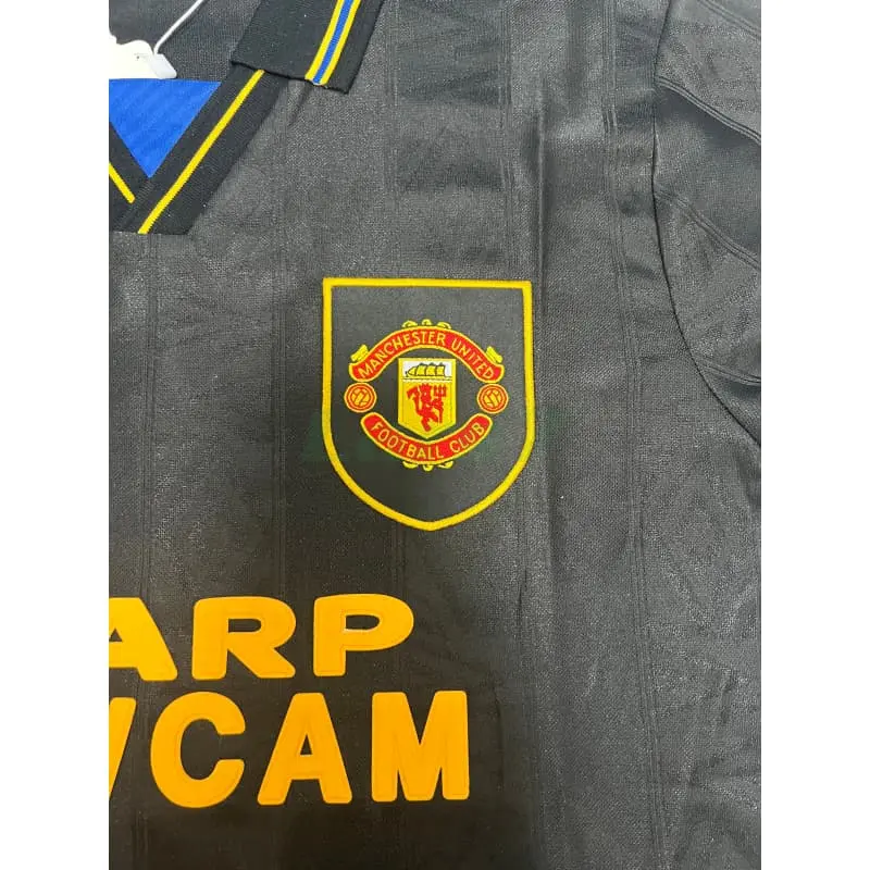Camiseta Manchester United 2ª Equipación Retro 1993/1994 Negro