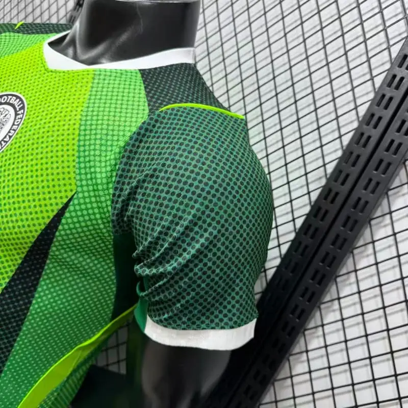 Camiseta Nigeria 1ª Equipación Mundial 2026 Verde (EDICIÓN JUGADOR)