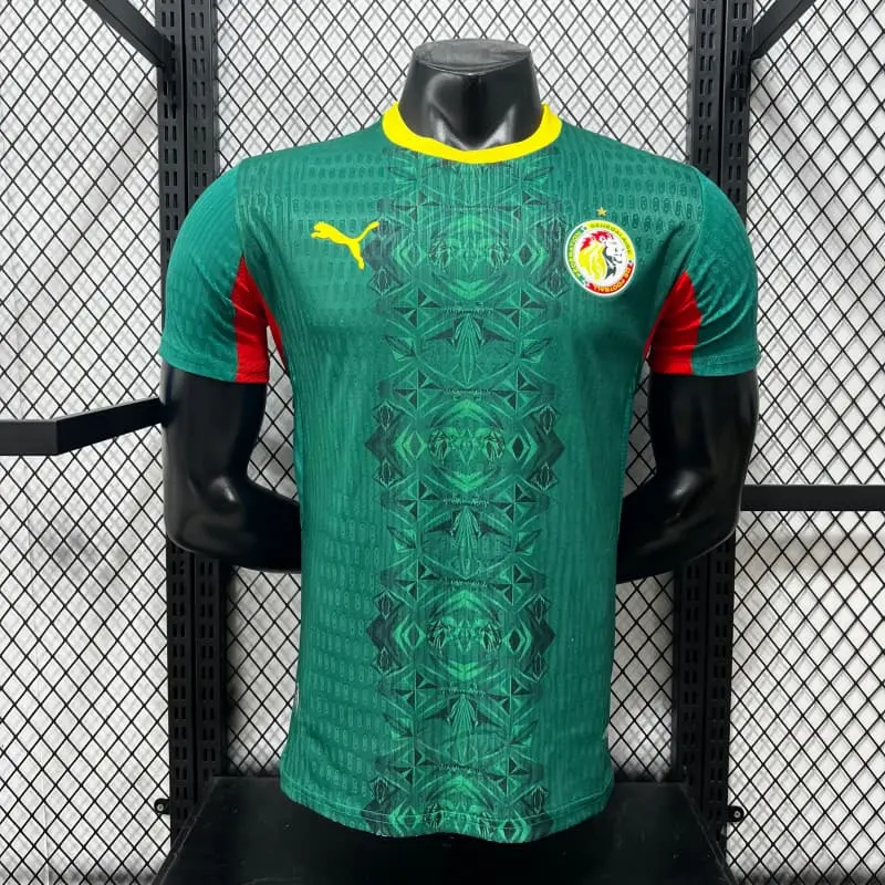 Camiseta Senegal 2ª Equipación Mundial 2026 Verde (EDICIÓN JUGADOR)