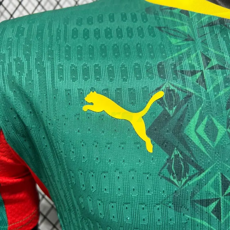 Camiseta Senegal 2ª Equipación Mundial 2026 Verde (EDICIÓN JUGADOR)