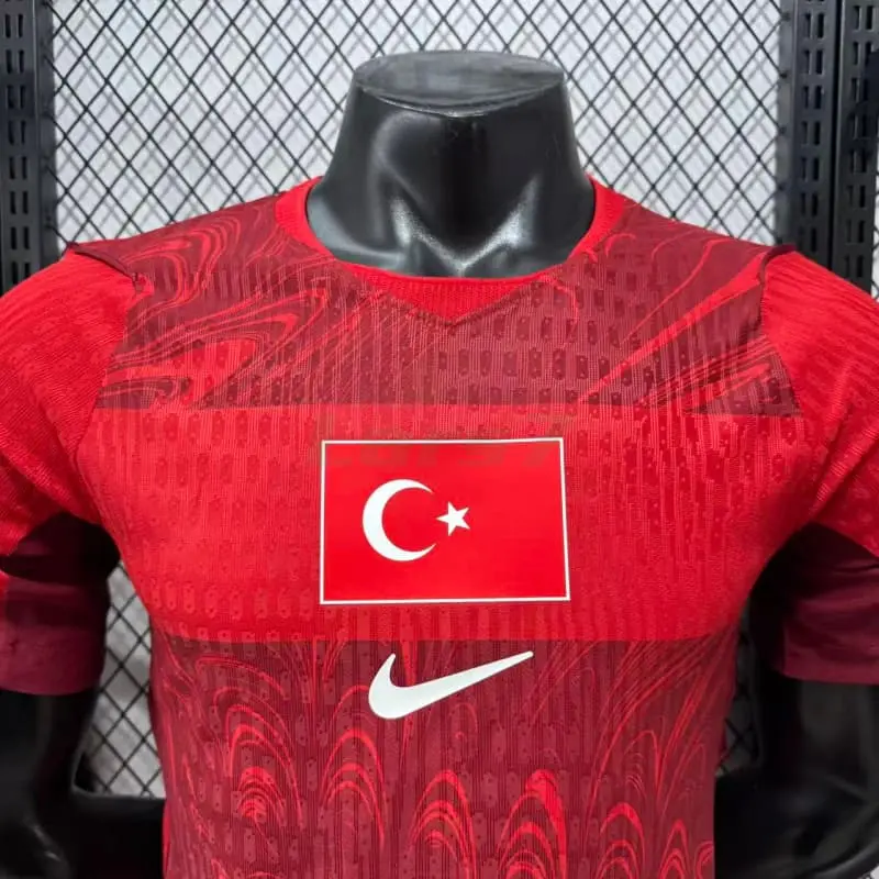 Camiseta Turquía 1ª Equipación Mundial 2026 Rojo (EDICIÓN JUGADOR)