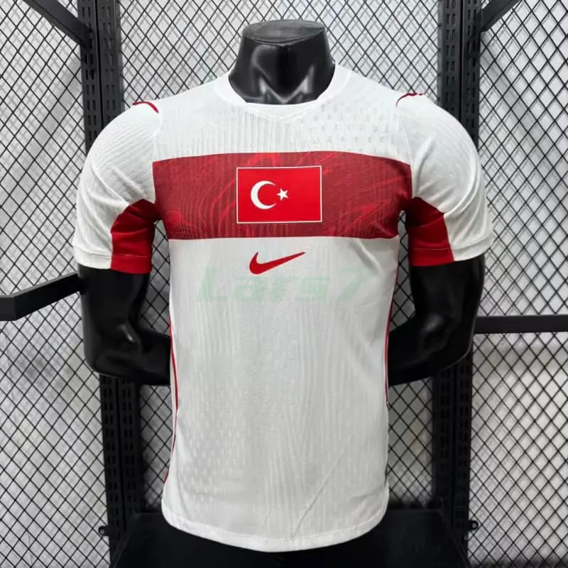 Camiseta Turquía 2ª Equipación Mundial 2026 Blanco (EDICIÓN JUGADOR)