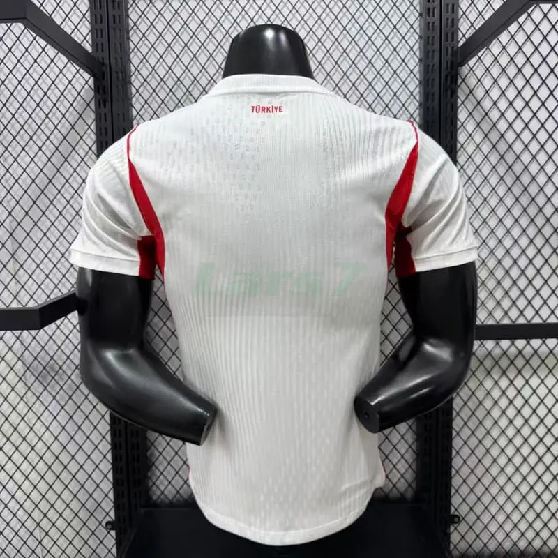 Camiseta Turquía 2ª Equipación Mundial 2026 Blanco (EDICIÓN JUGADOR)