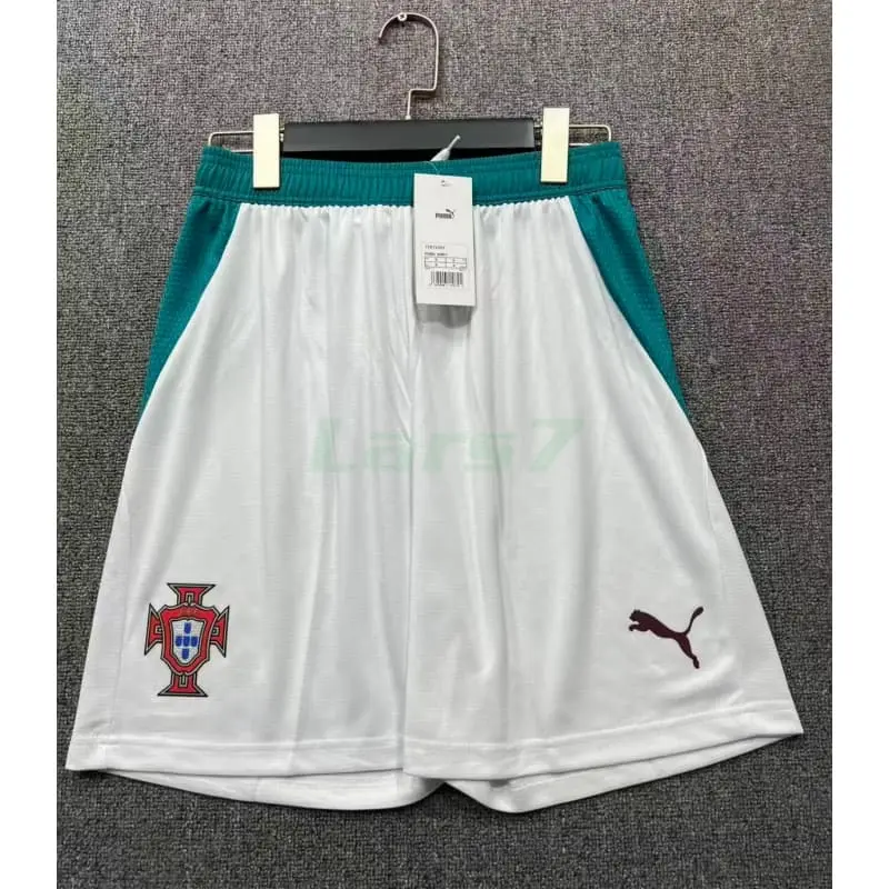 Pantalón Corto Portugal 2ª Equipación Mundial 2026 Blanco