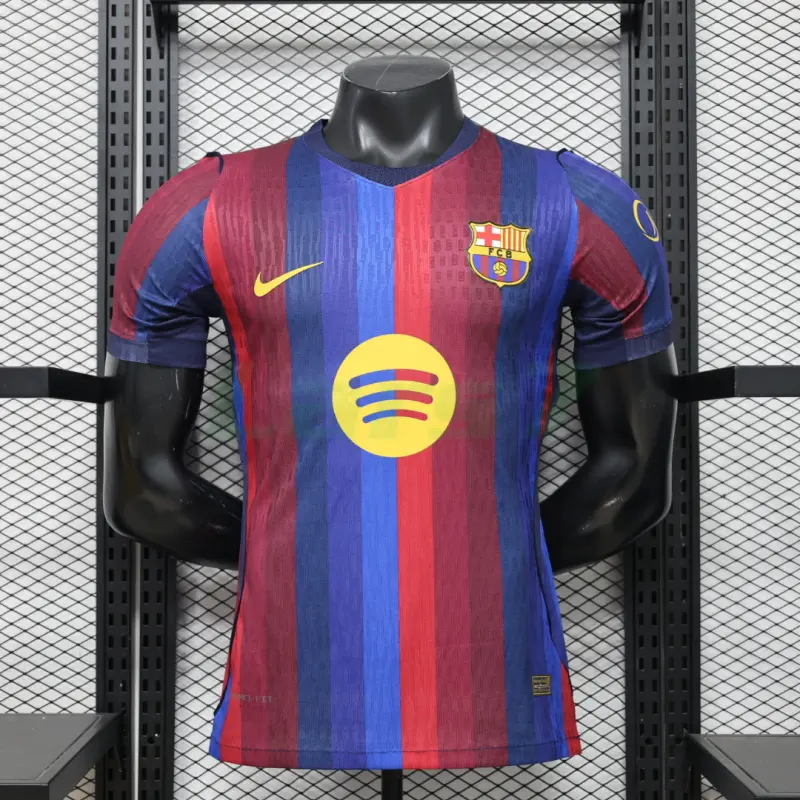 Camiseta Barcelona 1ª Equipación Rojo/Azul 2026/2027 (EDICIÓN JUGADOR)
