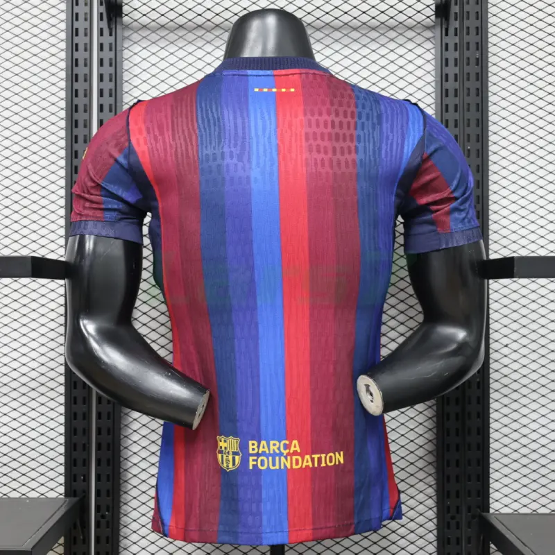 Camiseta Barcelona 1ª Equipación Rojo/Azul 2026/2027 (EDICIÓN JUGADOR)
