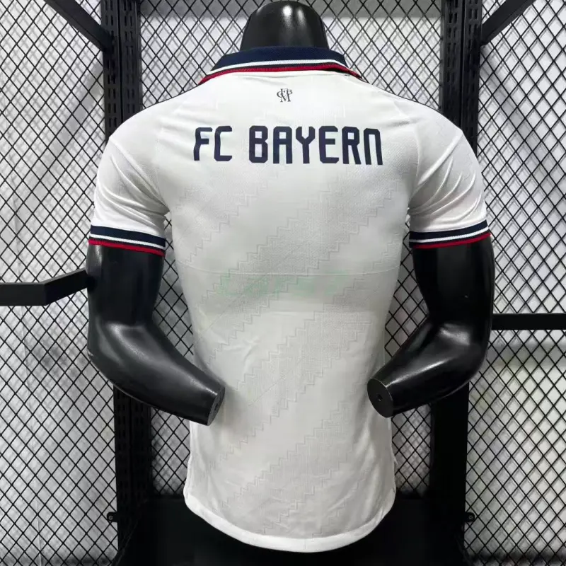 Camiseta Bayern Múnich 2ª Equipación 2026/2027 Blanco (EDICIÓN JUGADOR)