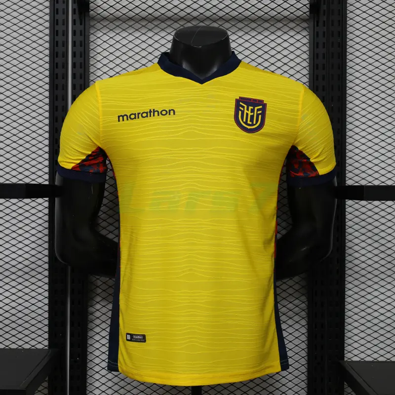 Camiseta Ecuador 1ª Equipación Mundial 2026 Amarillo (EDICIÓN JUGADOR)