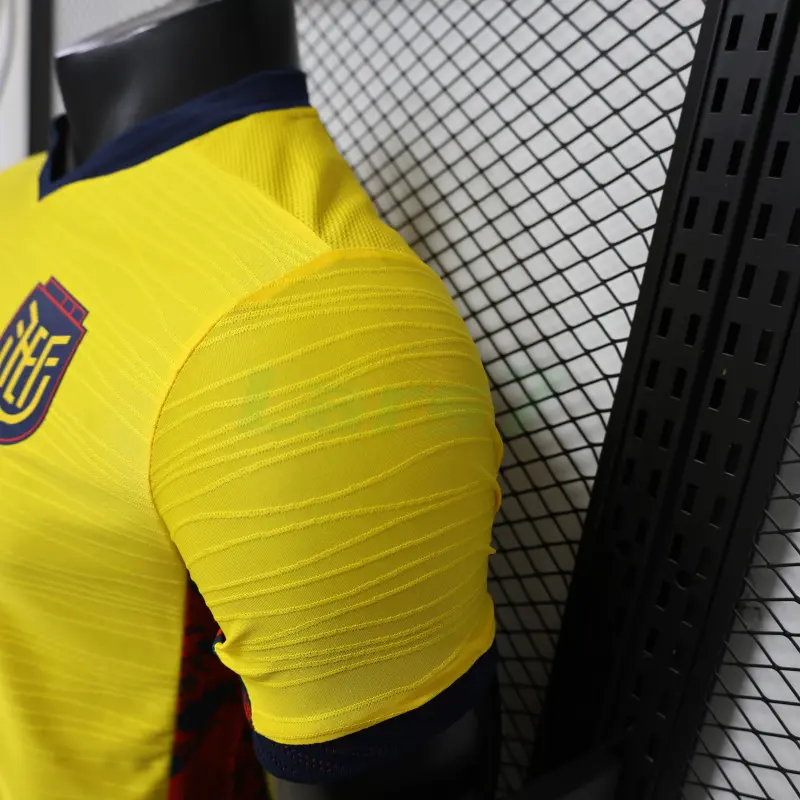 Camiseta Ecuador 1ª Equipación Mundial 2026 Amarillo (EDICIÓN JUGADOR)