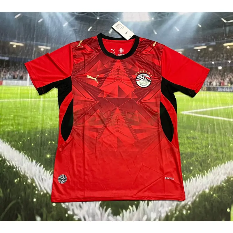 Camiseta Egipto 1ª Equipación Mundial 2026 Rojo