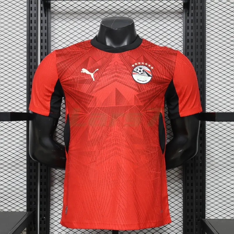 Camiseta Egipto 1ª Equipación Mundial 2026 Rojo (EDICIÓN JUGADOR)