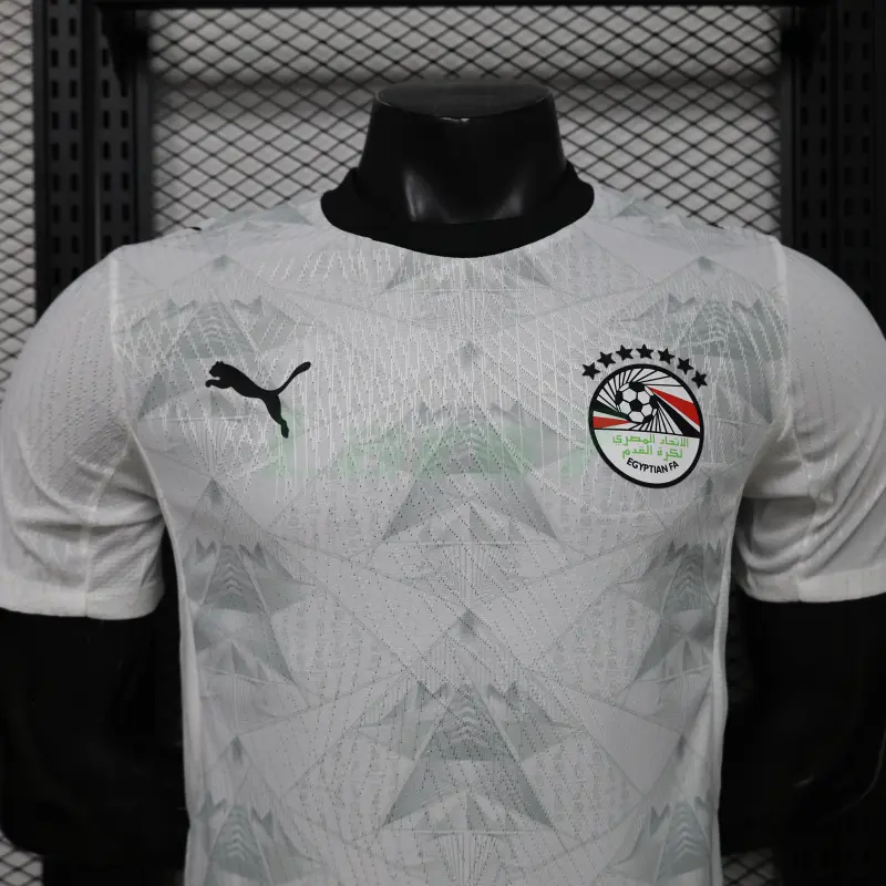 Camiseta Egipto 2ª Equipación Mundial 2026 Blanco (EDICIÓN JUGADOR)