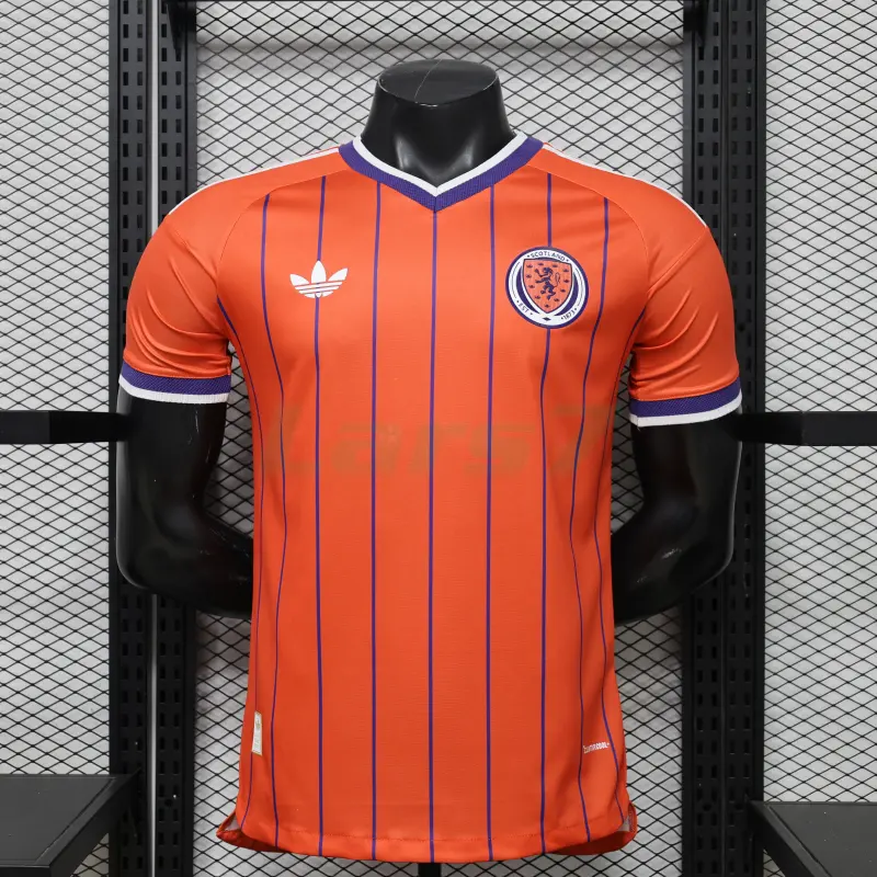 Camiseta Escocia 2ª Equipación Mundial 2026 Rosa (EDICIÓN JUGADOR)