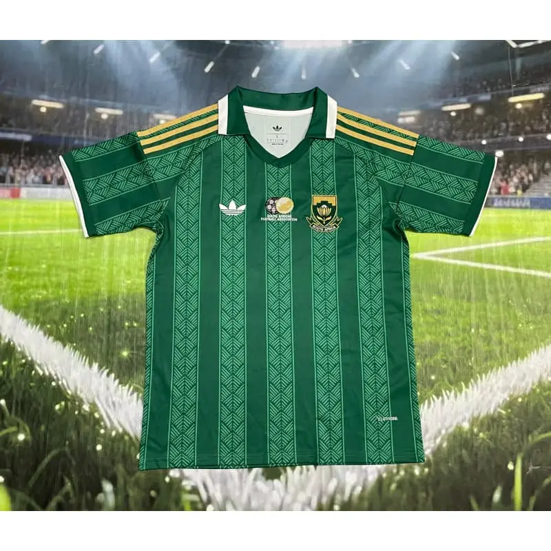 Camiseta Sudáfrica 2ª Equipación Mundial 2026 Verde