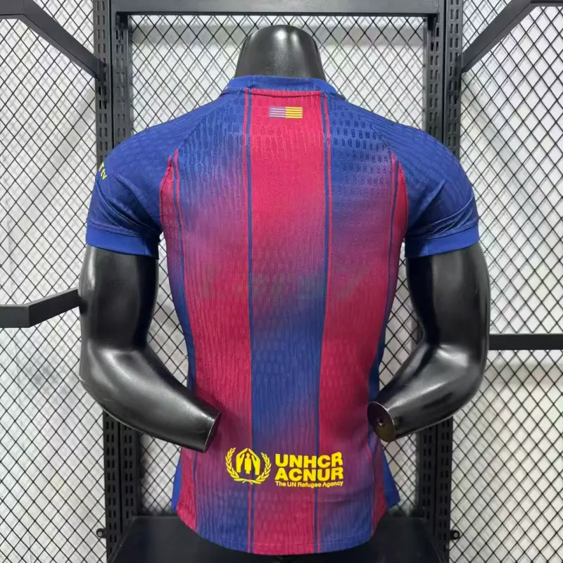 Camiseta Barcelona x Olivia Rodrigo 2025/2026 Azul/Rojo (EDICIÓN JUGADOR)