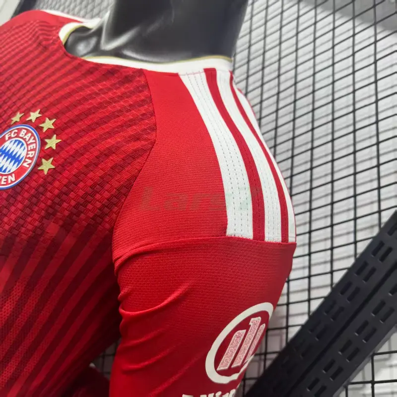 Camiseta Bayern Múnich 1ª Equipación 2026/2027 ML Rojo (EDICIÓN JUGADOR)