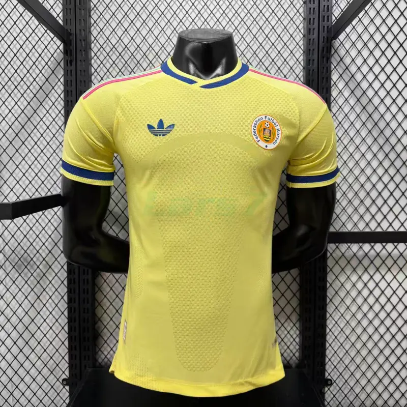 Camiseta Curacao 2ª Equipación Mundial 2026 Amarillo Claro (EDICIÓN JUGADOR)