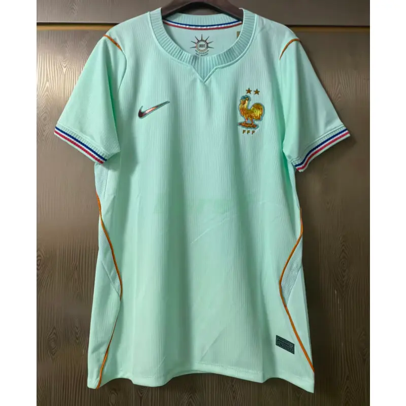 Camiseta Francia 2ª Equipación Mundial 2026 Verde Menta Mujer
