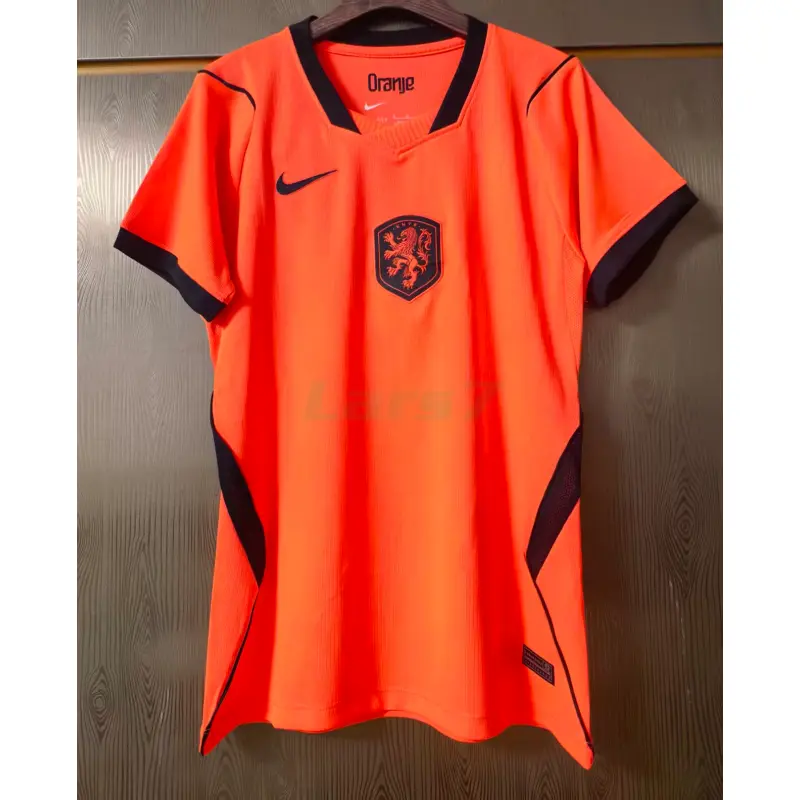 Camiseta Holanda 1ª Equipación Mundial 2026 Naranja Mujer