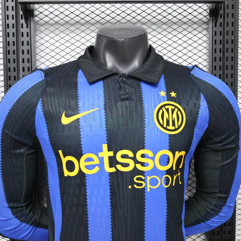 Camiseta Inter de Milan 1ª Equipación 2026/2027 ML Azul/Negro (EDICIÓN JUGADOR)