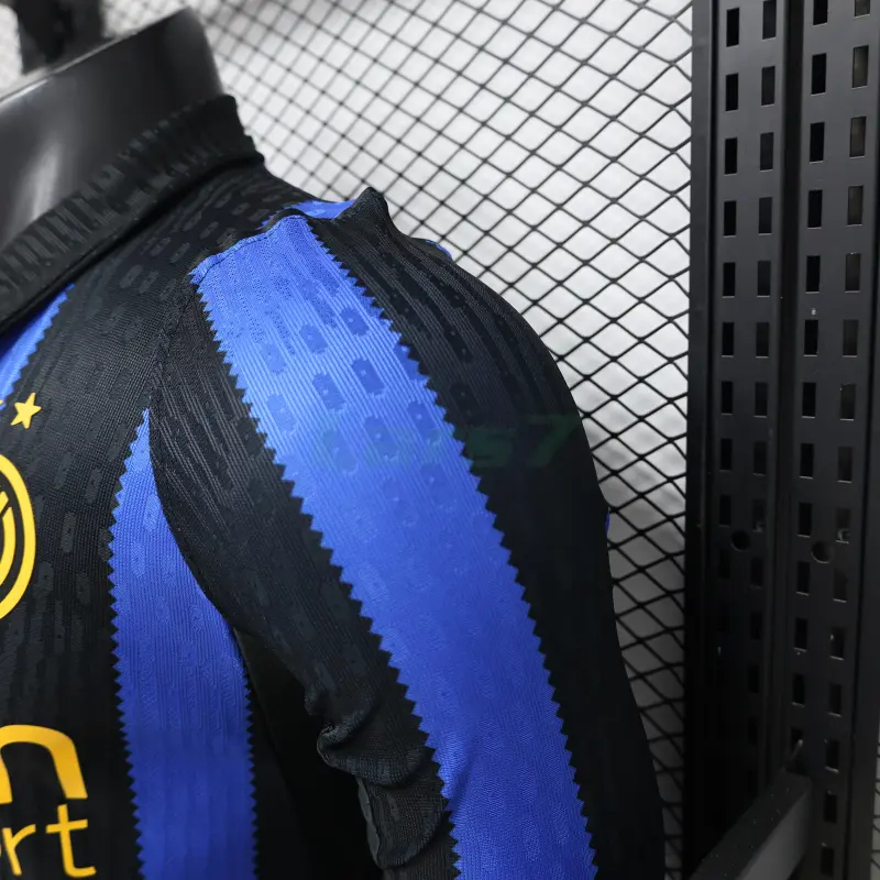 Camiseta Inter de Milan 1ª Equipación 2026/2027 ML Azul/Negro (EDICIÓN JUGADOR)