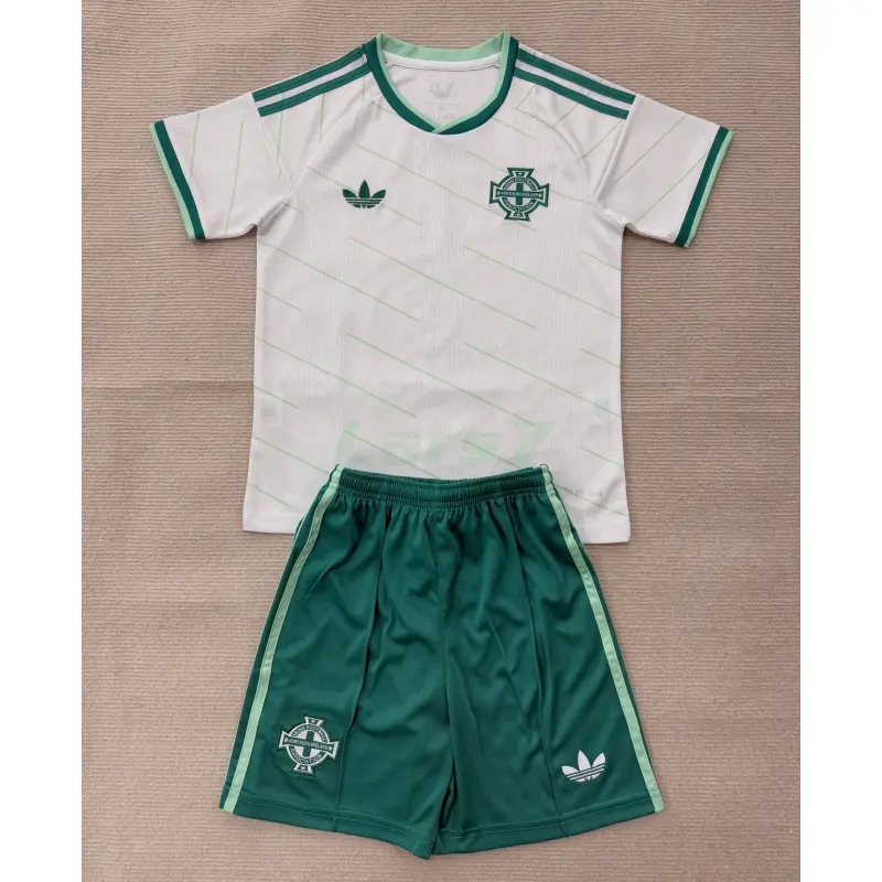Camiseta Irlanda del Norte 1ª Equipación Mundial 2026 Verde Niño Kit