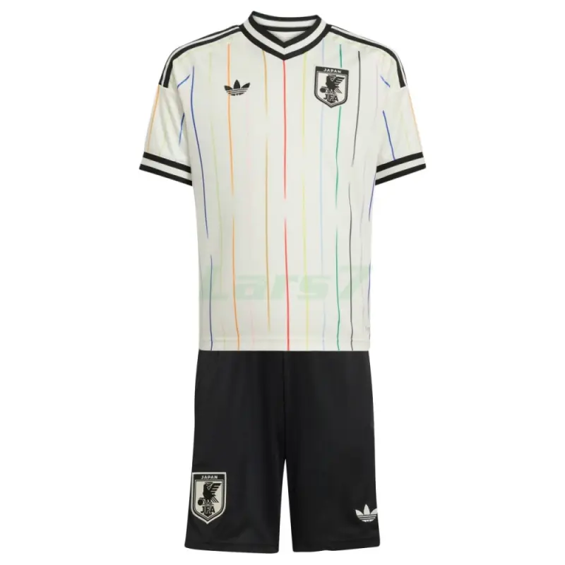 Camiseta Japón 2ª Equipación Mundial 2026 Blanco Niño Kit