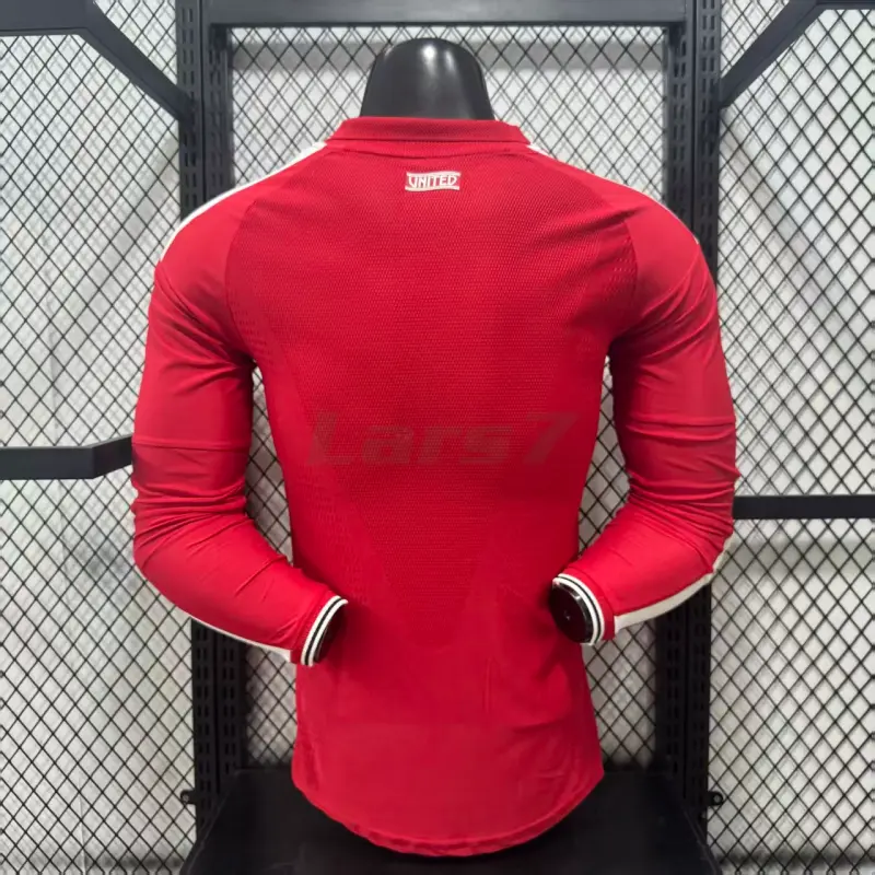 Camiseta Manchester United 1ª Equipación 2026/2027 ML Rojo (EDICIÓN JUGADOR)