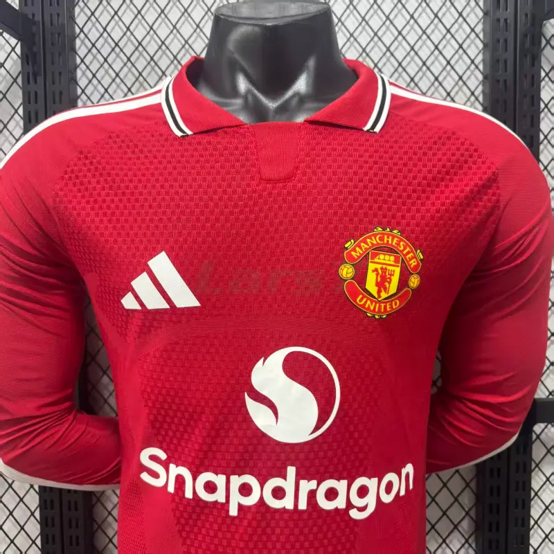 Camiseta Manchester United 1ª Equipación 2026/2027 ML Rojo (EDICIÓN JUGADOR)