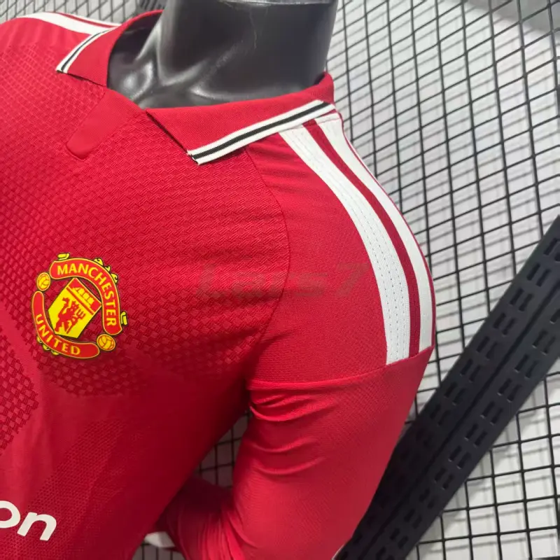 Camiseta Manchester United 1ª Equipación 2026/2027 ML Rojo (EDICIÓN JUGADOR)