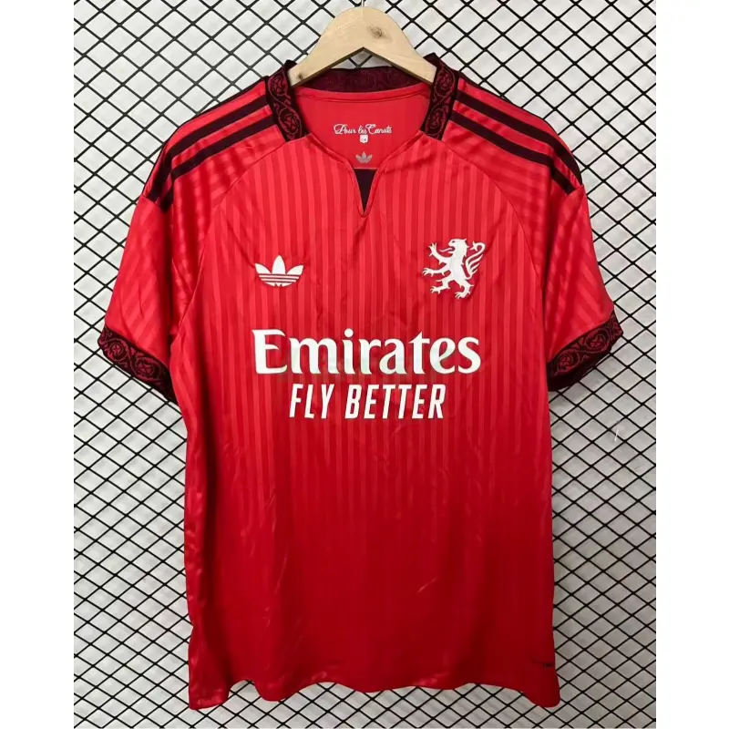 Camiseta Olympique De Lyon 2ª Equipación 2026/2027 Rojo