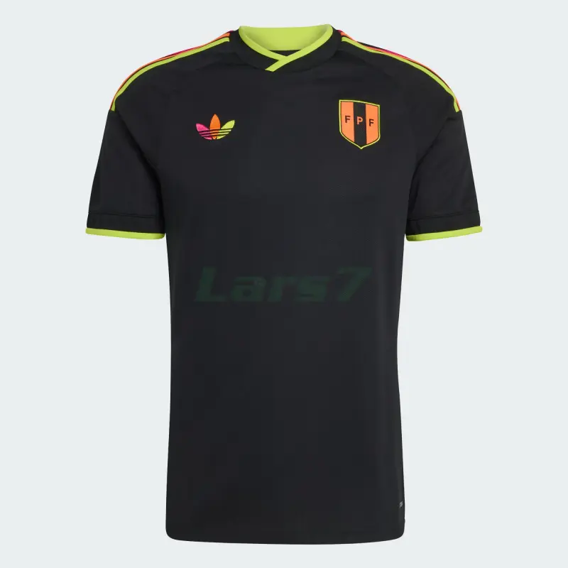 Camiseta Perú 2ª Equipación Mundial 2026 Negro
