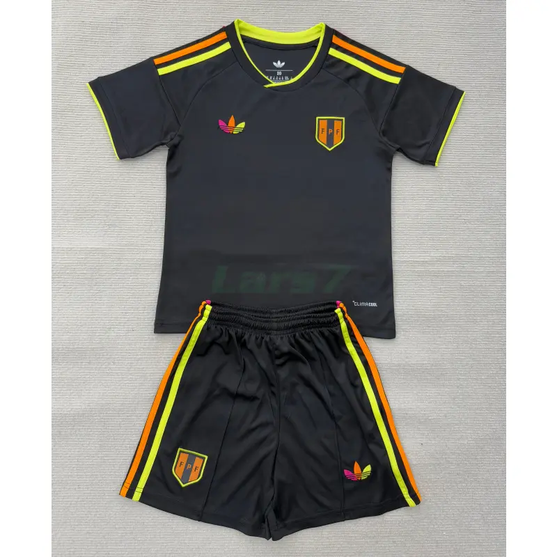 Camiseta Perú 2ª Equipación Mundial 2026 Negro