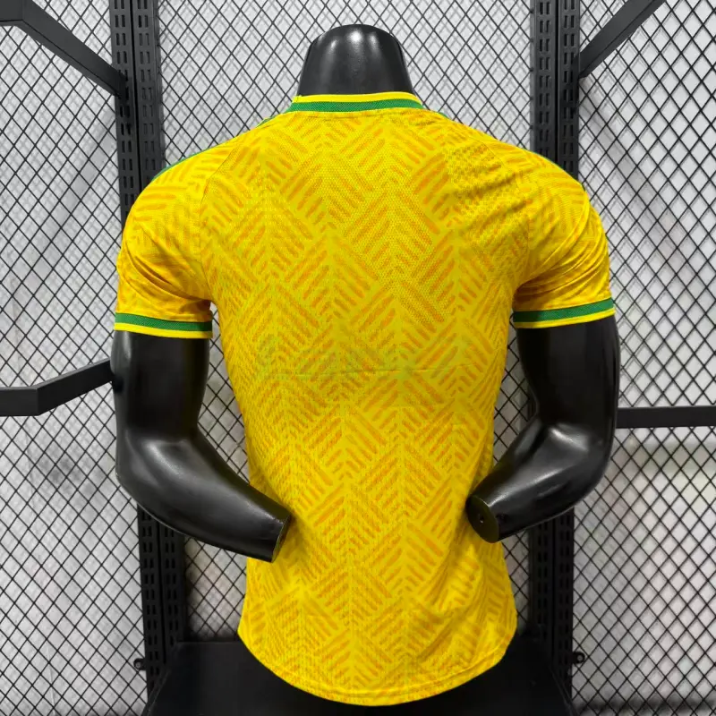 Camiseta Sudáfrica 1ª Equipación Mundial 2026 Amarillo (EDICIÓN JUGADOR)