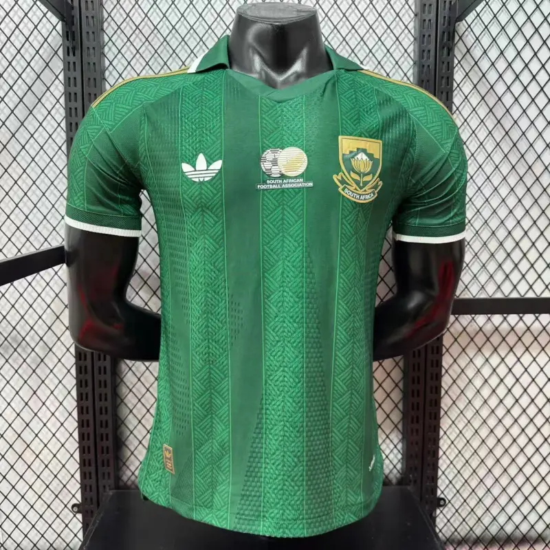 Camiseta Sudáfrica 2ª Equipación Mundial 2026 Verde (EDICIÓN JUGADOR)