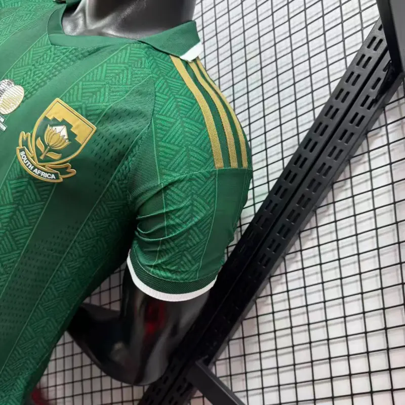 Camiseta Sudáfrica 2ª Equipación Mundial 2026 Verde (EDICIÓN JUGADOR)