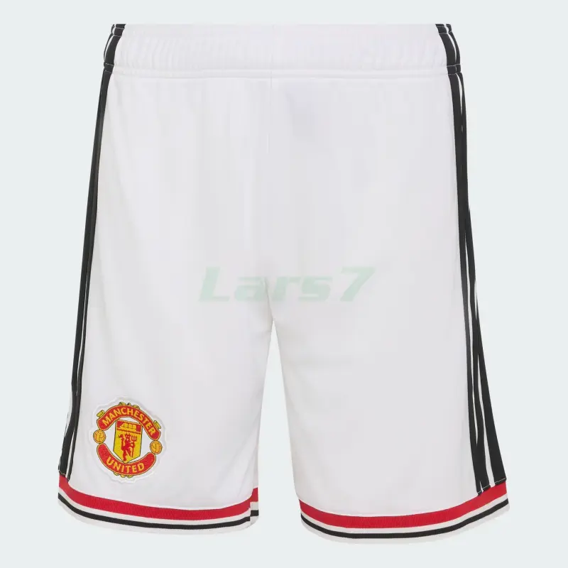 Pantalón Corto Manchester United 1ª Equipación 2026/2027 Blanco