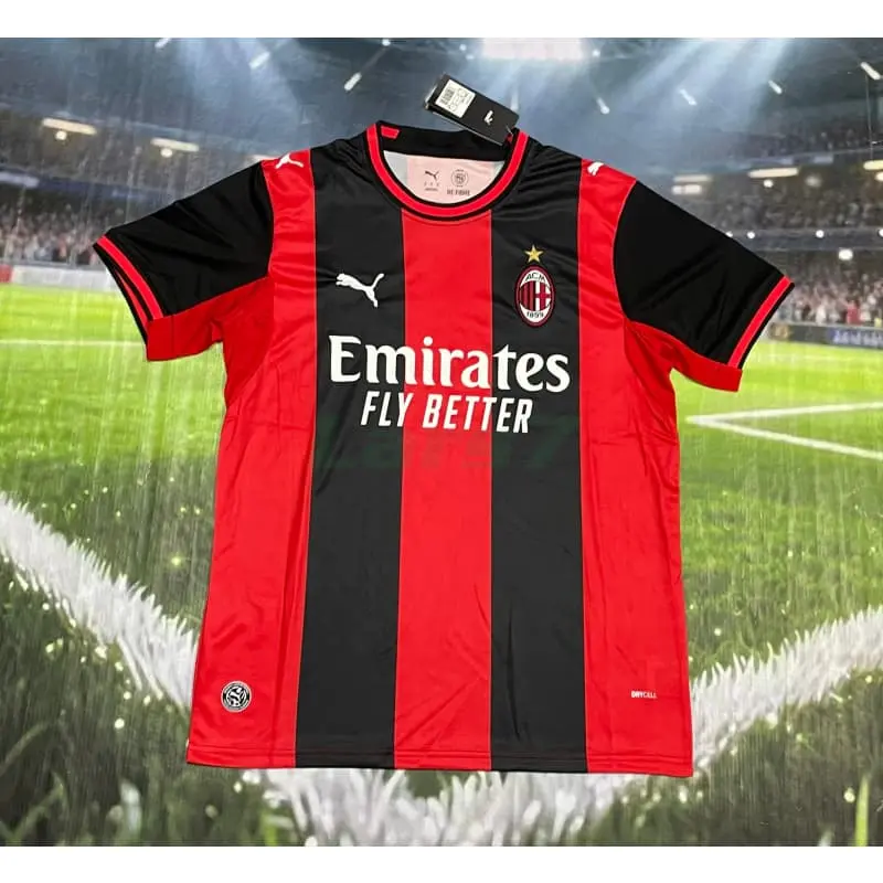 Camiseta AC Milan 1ª Equipación 2026/2027 Rojo/Negro