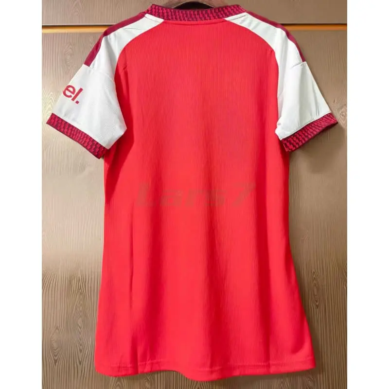 Camiseta Arsenal 1ª Equipación 2026/2027 Rojo/Blanco Mujer