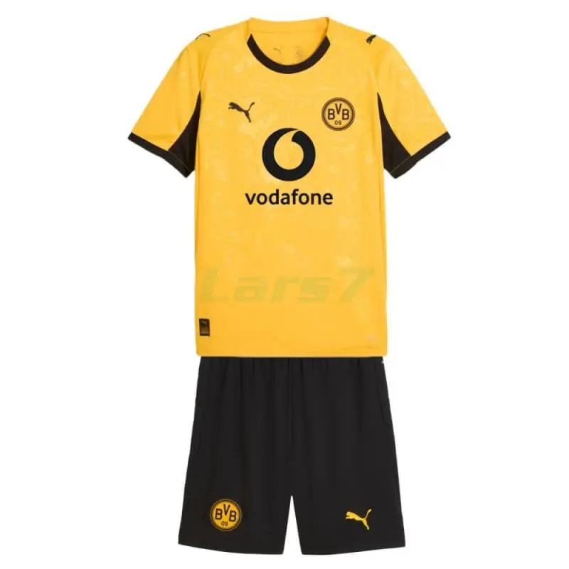 Camiseta Borussia Dortmund 1ª Equipación 2026/2027 Amarillo Niño Kit