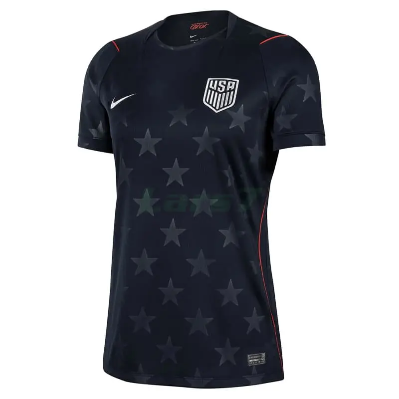 Camiseta EE.UU 2ª Equipación Mundial 2026 Negro Obsidiana Mujer