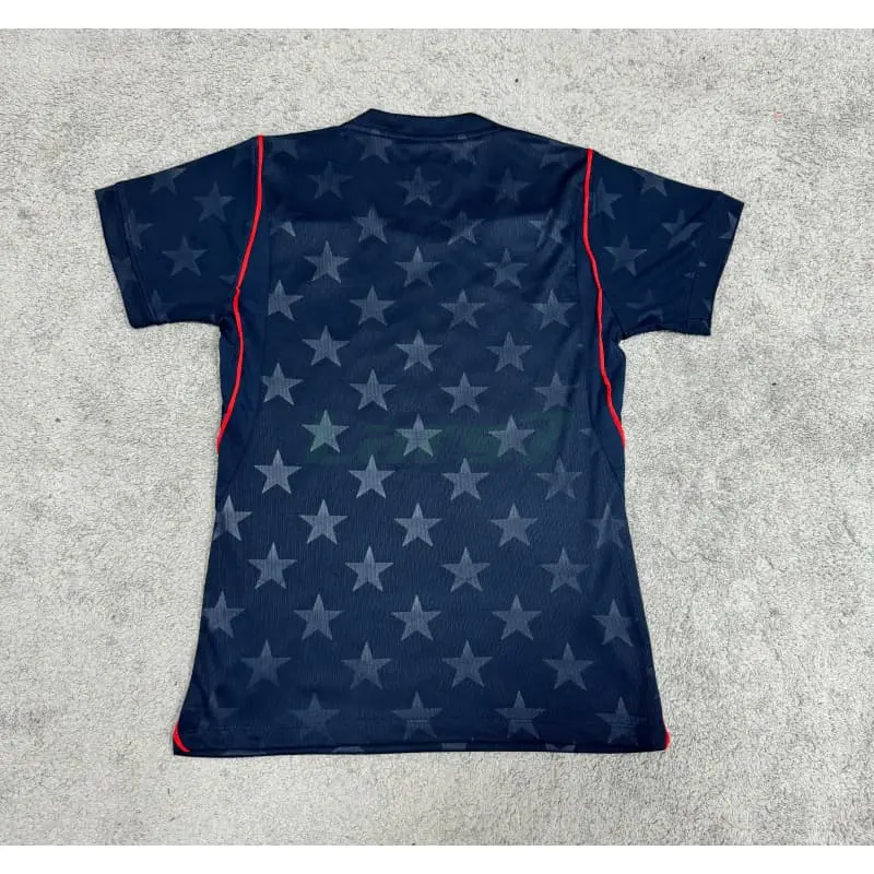 Camiseta EE.UU 2ª Equipación Mundial 2026 Negro Obsidiana Mujer