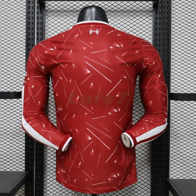 Camiseta Liverpool 1ª Equipación 2026/2027 ML Rojo (EDICIÓN JUGADOR)